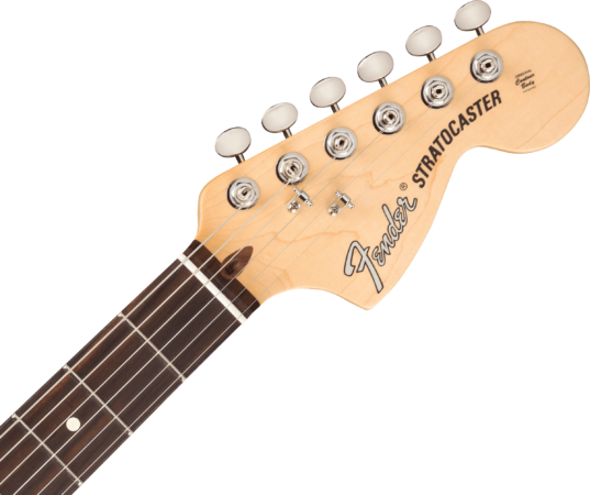 a close up of a guitar