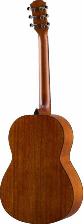a wooden instrument with a handle