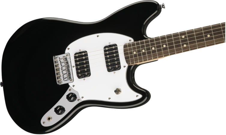 a white electric guitar