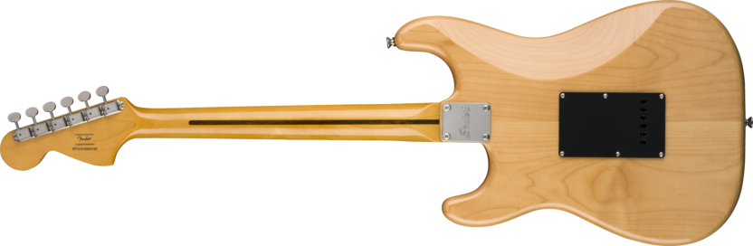 a guitar with a small speaker