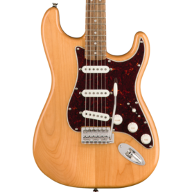 a brown electric guitar