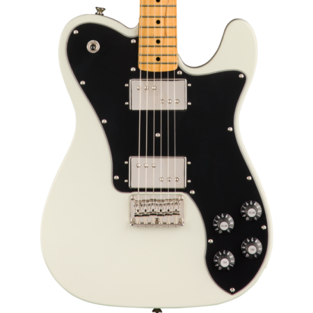 a black electric guitar