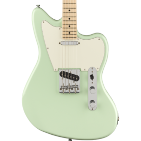 a white electric guitar