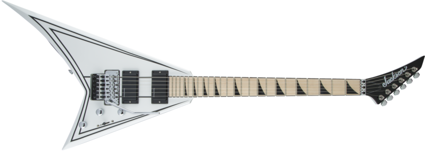 a white electric guitar