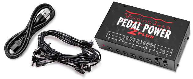 VOODOO LAB PEDAL POWER Z PLUS 9 VOLT REGULATED OC OUTPUTS ACA SAG